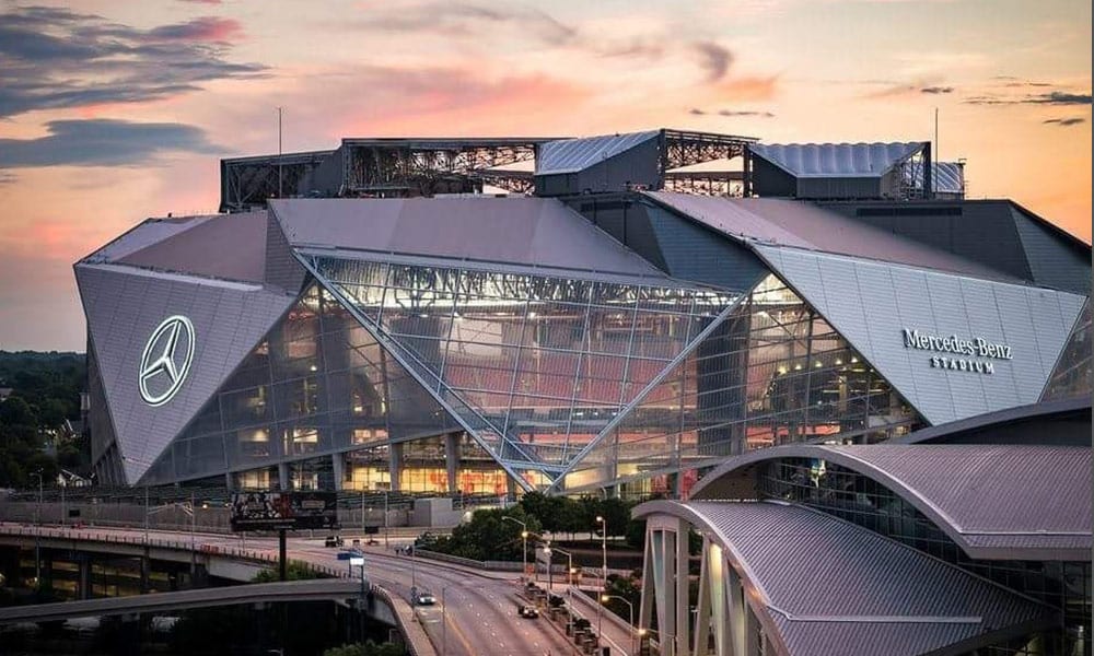 The Mercedes-Benz Stadium is utilizing technology for better sporting event fan data