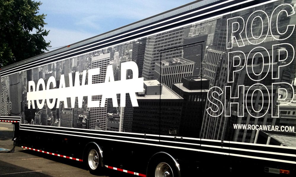 A Mobile experiential marketing campaign created by MRA for Rocawear
